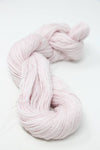 Jade Sapphire Sylph linen and cashmere yarn in cherry blossom pink, showcasing soft, luxurious fibers for knitting or crochet projects.