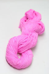Jade Sapphire Sylph linen and cashmere yarn in periwinkle color, soft and lightweight, showcasing the fiber texture and vibrant hue.