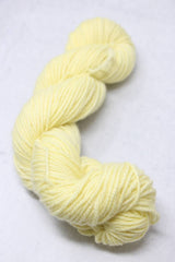 Jade Sapphire Zageo 6 Ply Cashmere Yarn in Citrine, showcasing soft, luxurious cashmere fibers in a vibrant yellow color