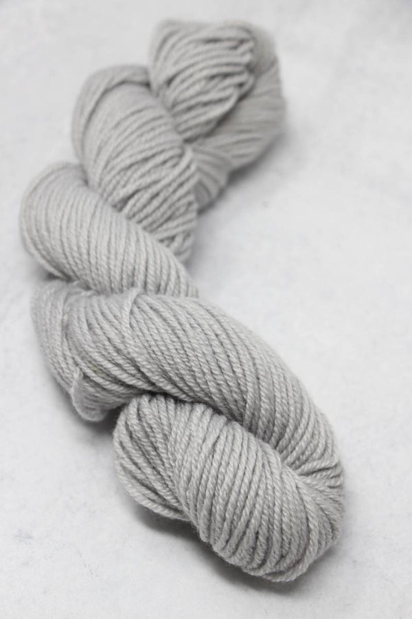 Jade Sapphire Zageo 6 Ply Cashmere Yarn in sterling gray, soft and luxurious cashmere fiber for knitting and crafting projects.