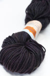 Black Jade Sapphire Zageo 6 Ply Cashmere yarn spool showcasing soft, luxurious cashmere fibers for knitting or weaving projects.