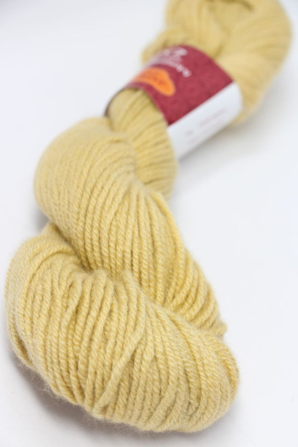 Jade Sapphire Zageo 6 Ply Cashmere yarn in chamomile color, soft and luxurious cashmere fiber for knitting or weaving projects.