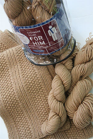 Jade Sapphire | Cashmere Scarf Kit for HIM
