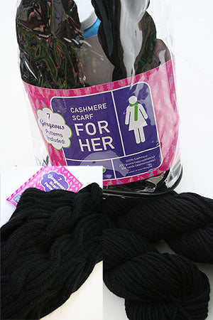 Jade Sapphire | Cashmere Scarf Kit for HER