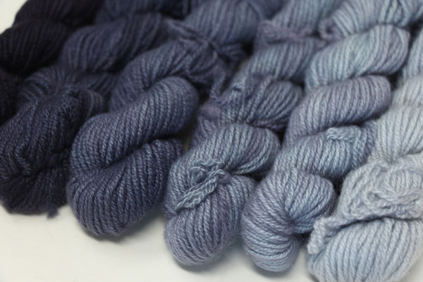 Jade Sapphire | Mini Ombre Kits | 6 Ply Zageo Cashmere