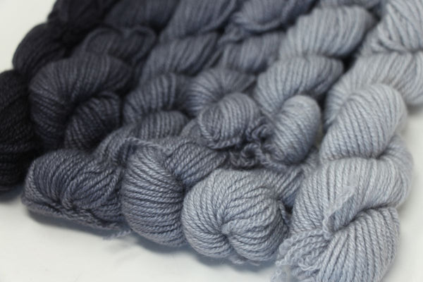 Jade Sapphire | Mini Ombre Kits | 6 Ply Zageo Cashmere