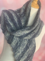 Jade Sapphire | Groovy Shawl Kit | 4 Ply Cashmere | 2 Skein Kit