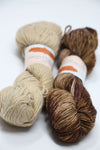 Jade Sapphire | Groovy Shawl Kit | 4 Ply Cashmere | 2 Skein Kit