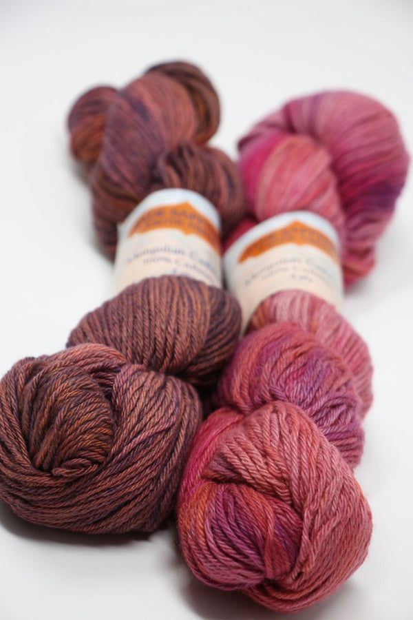 Jade Sapphire | Groovy Shawl Kit | 4 Ply Cashmere | 2 Skein Kit