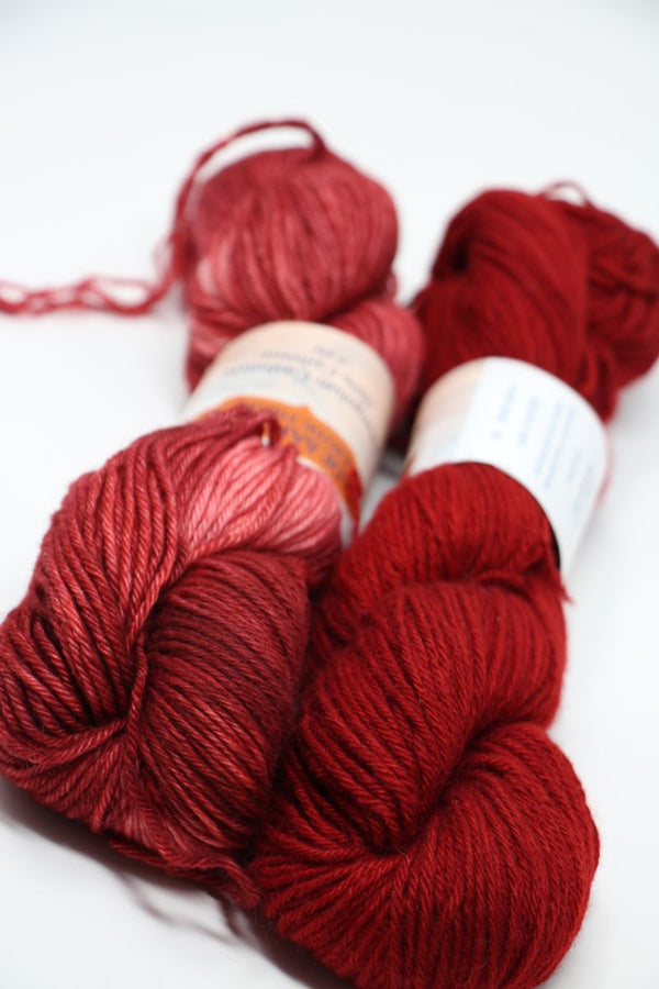 Jade Sapphire | Groovy Shawl Kit | 4 Ply Cashmere | 2 Skein Kit