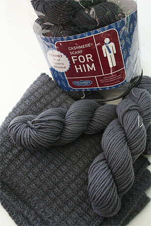 Jade Sapphire - Cashmere Scarf Kit for HIM