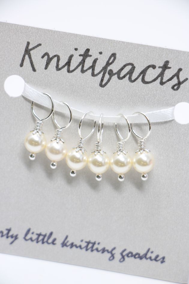 Knitifacts Stitch Markers- Med (to Size US9/5.50mm)