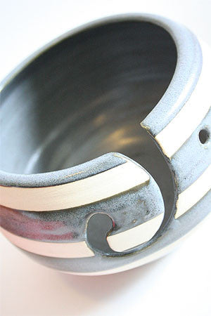 Handmade Ceramic Yarn Bowls from Pawley Studios
