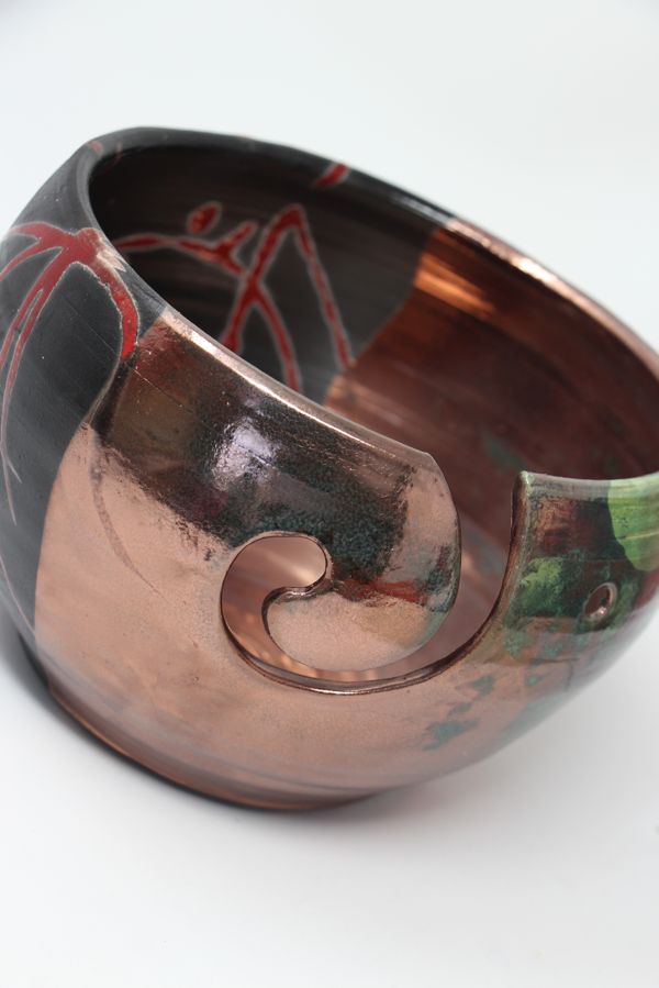 Handmade Ceramic Yarn Bowls from Pawley Studios