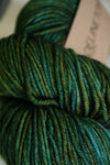 Madelinetosh Tosh DK yarn in Shire colorway, soft and vibrant wool yarn for knitting or crochet projects.