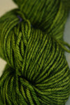 Madelinetosh Tosh DK yarn in Jade color, soft wool yarn for knitting and crocheting projects.