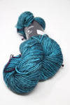 Madelinetosh Tosh DK yarn in Esoteric colorway, soft twisted wool yarn for knitting and crocheting projects.