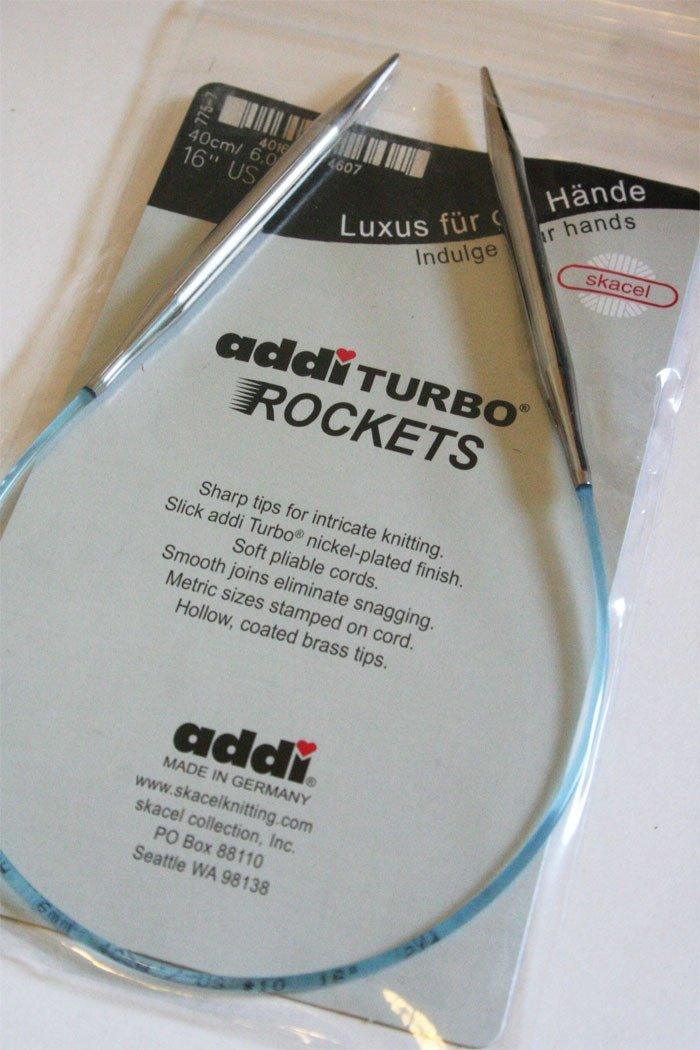 addi Turbo® Circular Knitting Needles Skacel USA US 3 (3.25mm), 47 inch  (120cm