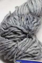 Malabrigo Rasta merino wool yarn in Cape Cod Gray, thick and soft knitting or crochet yarn for cozy projects