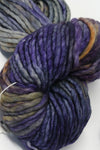 Malabrigo Rasta merino wool yarn in vibrant Luvias color, showcasing thick, soft, and textured hand-dyeing for knitting and crochet projects.