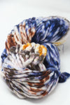 Malabrigo Rasta merino wool yarn in Mejillon color, showcasing thick, soft, and vibrant hand-dyeing for knitting or crochet projects.
