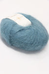 Rowan Kidsilk Haze yarn in Trance color, soft and lightweight fiber ideal for delicate knitting and crochet projects.