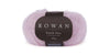 Soft Rowan Kidsilk Haze yarn in a vibrant lilac color, showcasing delicate, lightweight fibers ideal for knitting and crochet projects.