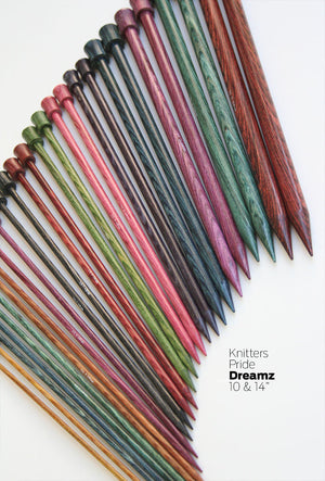 Knitters Pride - Dreamz 10" Single Point Knitting Needles