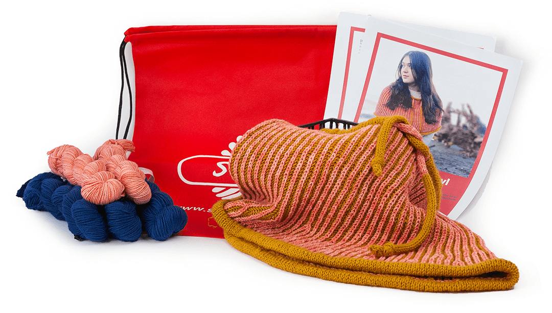 Skacel Collection - Briocheanic Cowl Kit featuringHiKoo