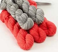 Coral/Grey (combo 3)