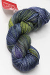 Blue and green fingering weight yarn from Zen Yarn Garden's Serenity 20 collection, showcasing soft, variegated yarn for knitting or crochet