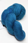 Fingering weight yarn by Zen Yarn Garden in Blue Hawaii colorway from the Serenity 20 collection.